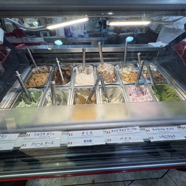 【神奈川🎡】横浜駅の百名店のジェラート屋さん🍦