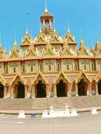 ✨まるで天国のようなガラス寺院！#ワットタースン #タイ旅行 #仏教建築