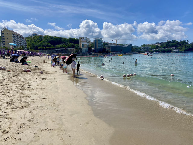 深圳南澳第一沙灘✨🏖️ 體驗海灘的樂趣與自然美景🌊