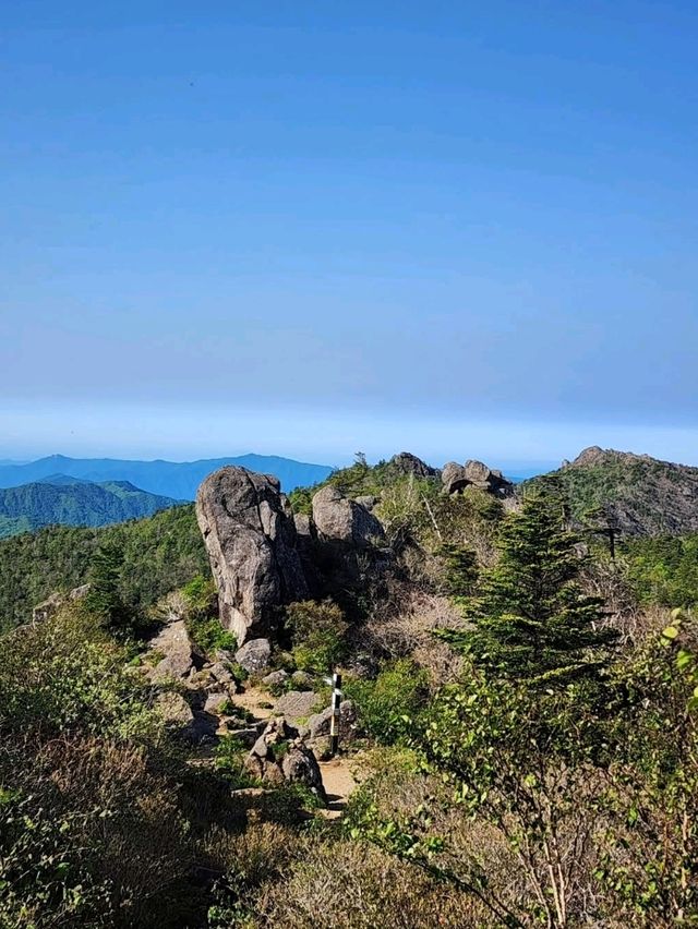 Touching the Sky at Cheonwangbong