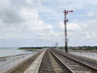🛤️ : รถไฟลอยน้ำ เขื่อนป่าสักชลสิทธิ์ ลพบุรี