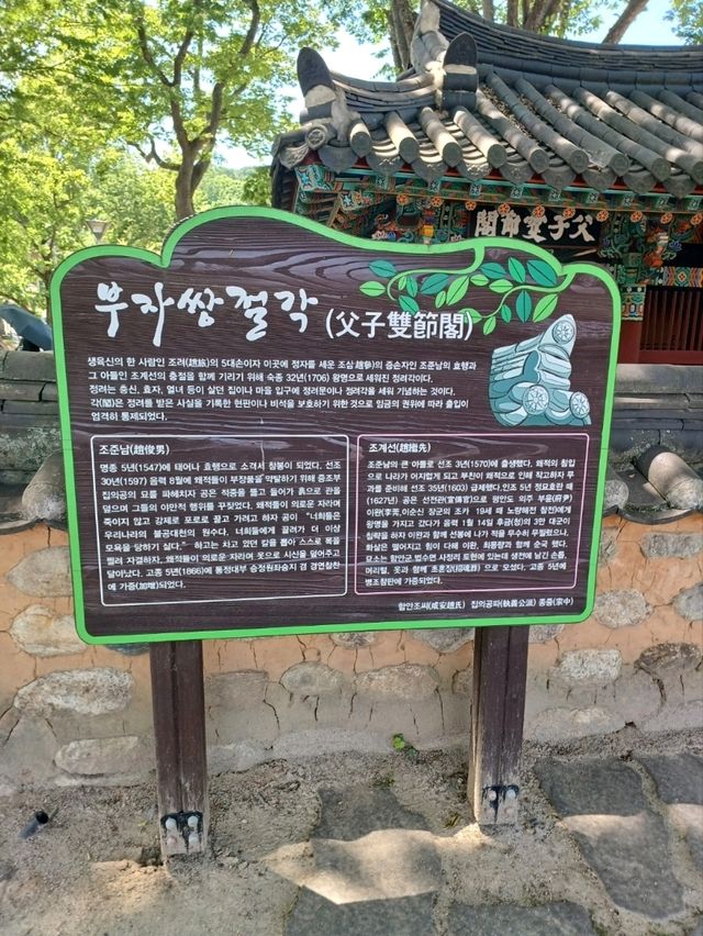 전통과 불빛이 어우러진 곳