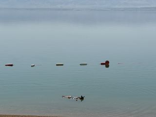 A once-in-a-lifetime experience floating in the Dead Sea