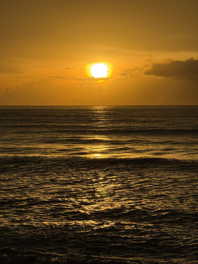 Beach Trip - Catching the Sunset at Ferringhi Bay 