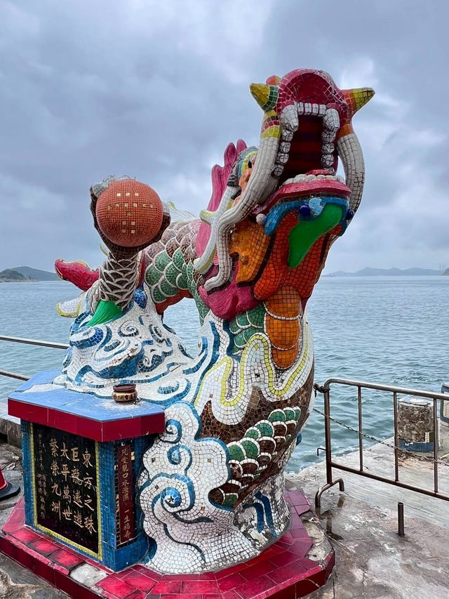 The Tin Hau and Kwun Yum Statues