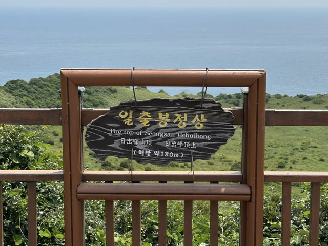 My Amazing Seongsan Ilchulbong Adventure! ☀️⛰️