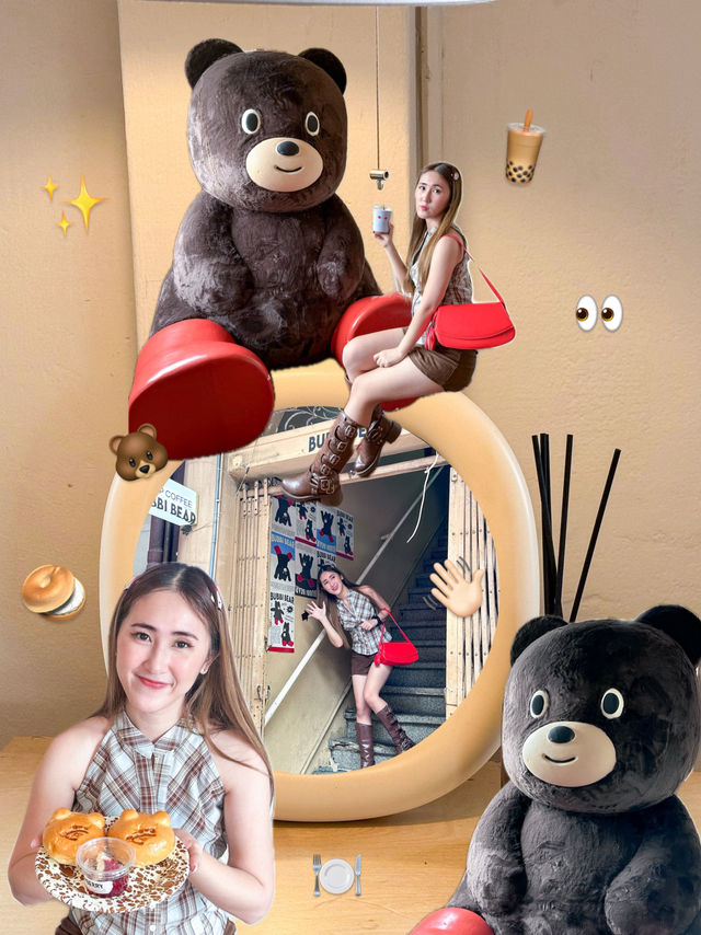 คาเฟ่หมีสุดคิ้ว ย่านเยาวราช🐻