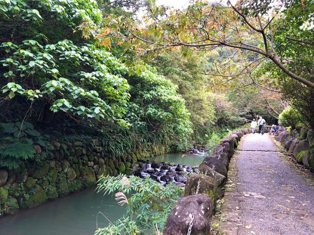 臺北內湖大溝溪親水步道 圓覺瀑布 親子好去處