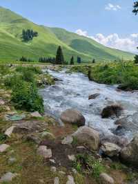 Majestic Beauty of Mengteke Ancient Road in Tangbula, Nilk County