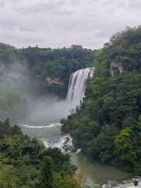 Getting Soaked at Huangguoshu Waterfall, And Loving It