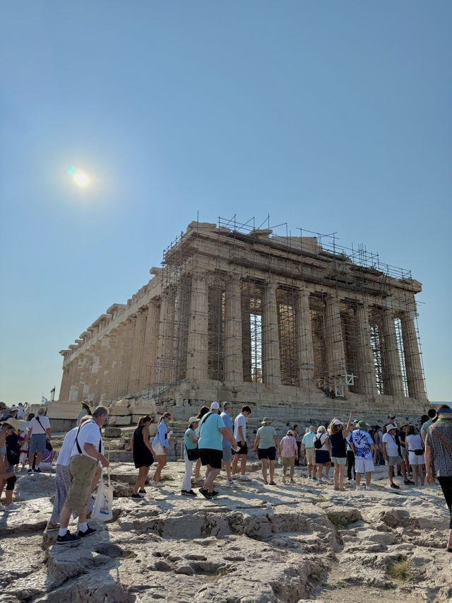 🧿 ついに来た…アテネのパルテノン神殿🏛️ 🧿 ついに来た…アテネのパルテノン神殿🏛️