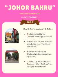 🇲🇾 Johor Bahru Itinerary: Local Living Experience 🏘️🍜