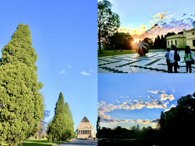 A Walk Through History & Nature in Melbourne: Shrine of Remembrance +Royal Botanic Gardens 