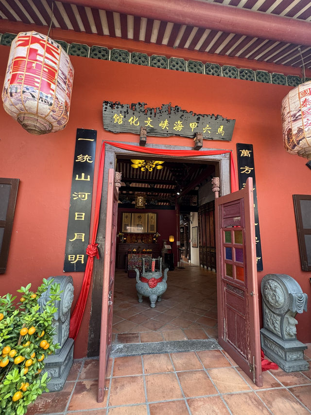 ［馬六甲旅遊］免費的小娘惹拍攝景點🧡拍出穿越感🧡陳金福東成食品廠及馬六甲海峽文化館