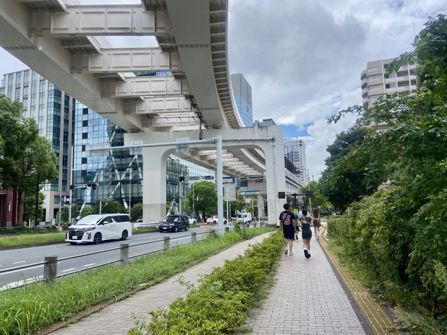 🏝️漫步於台場海濱公園✨🎣日本東京旅行回顧