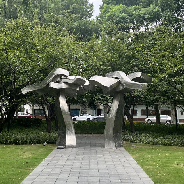 🎨 Jing’an Sculpture Park — Where Art Meets Urban Green
