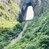 Stairway to the Sky: My Thrilling Day at Tianmenshan