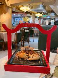 人氣餐廳招牌避風塘辣蟹🦀