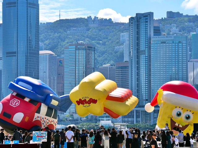 Whimsical Wharf: Iconic Characters Dock in Hong Kong for Grand IP Gala 