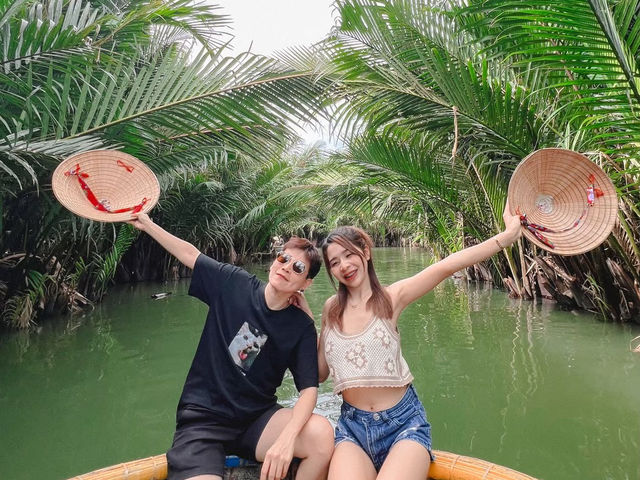 เรือกระด้ง (Basket Boatฮอนอัน) ประเทศเวียดนาม