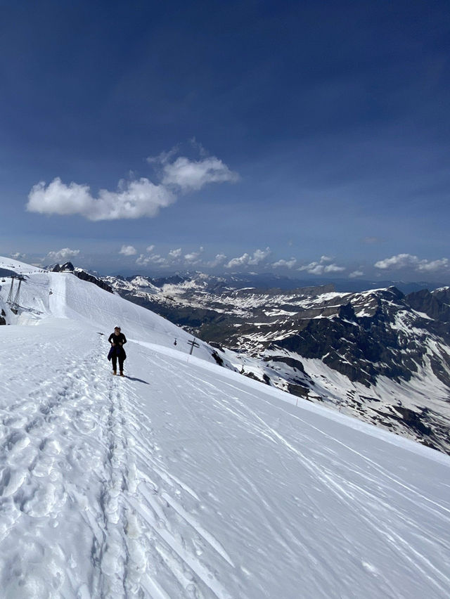🏔️🌨️ Mount Titlis – 🇨🇭 Switzerland’s Snow Paradise, All Year Round