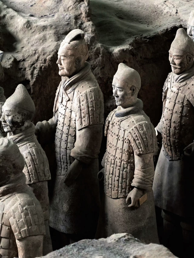 兵馬俑近距離震撼體驗🗿 兵馬俑近距離震撼體驗🗿