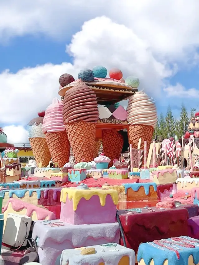 芭達雅｜7000㎡甜蜜冰淇淋樂園 大人小孩都忍不住尖叫的超歡樂打卡點Great&Great Sweet Destination