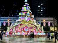 Silvery Lace and Lantern Glow: A Macanese Christmas Tapestry