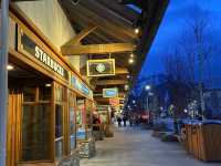 Banff Town at night