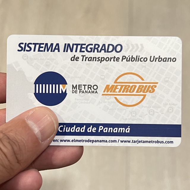 Cheap Metro ride in Panama 