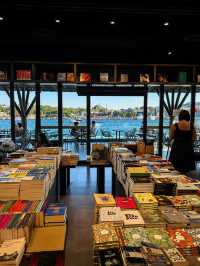 Bookstore with an ocean view ✨ 