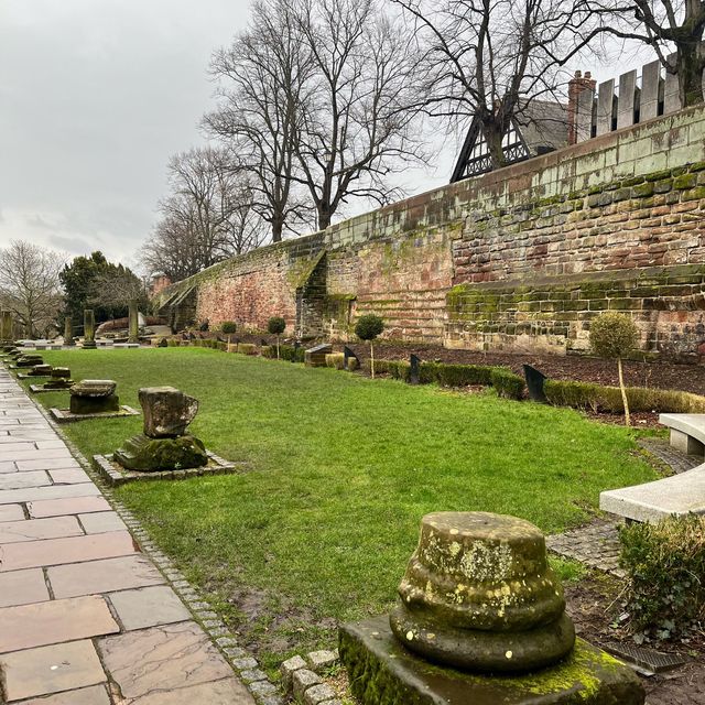 Roman Gardens in Chester 