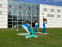 🏛️🗿 Sainsbury Centre Sculpture Area