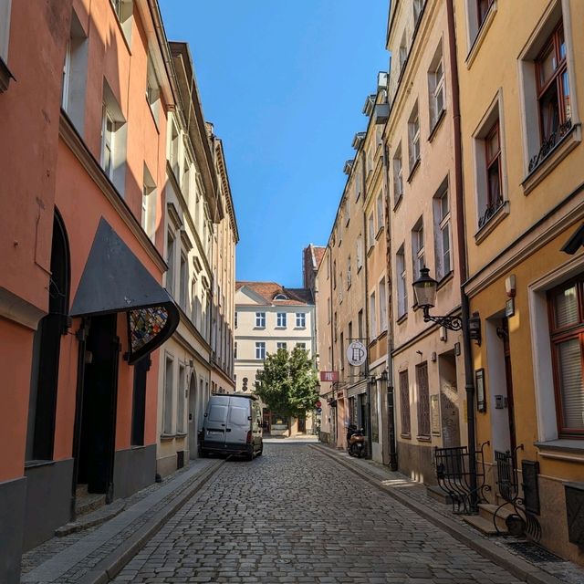 Poznan's market square is beautiful!