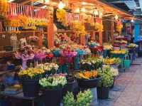 Pak Khlong flower market 