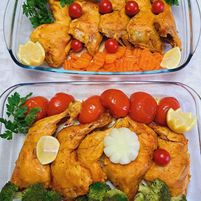 Iranian-style chicken dishes