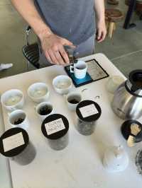 Tea tasting in Georgia 