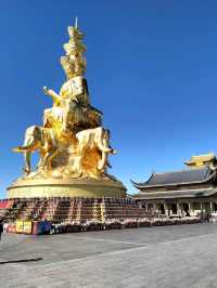 Sacred Emeishan mountain