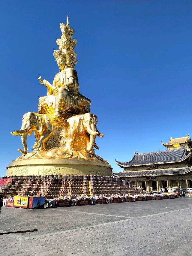 Sacred Emeishan mountain