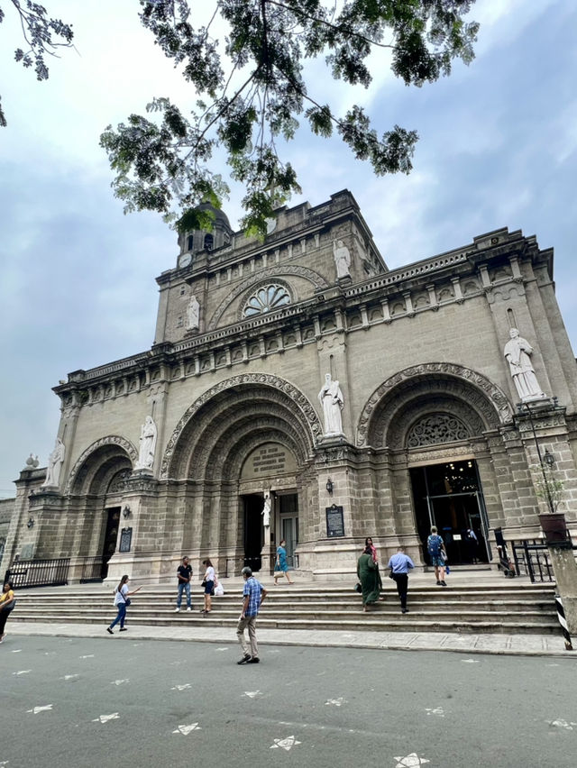Manila Cathedral – A Sacred Masterpiece in the Heart of Intramuros ✨⛪️