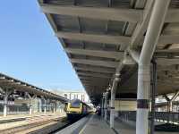 Travelling to Derby and a day out train spotting there 