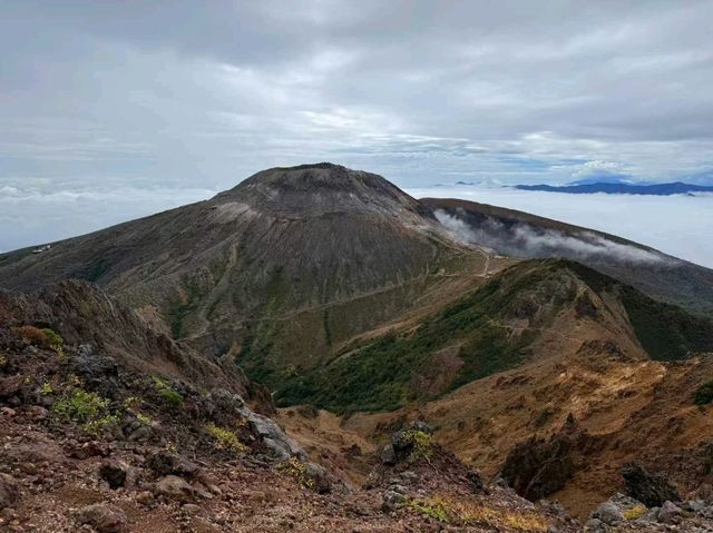 🔥 Journey Above the Clouds: Conquering Mount Nasu’s Fiery Peaks & Hidden Shrines 🌋☁️