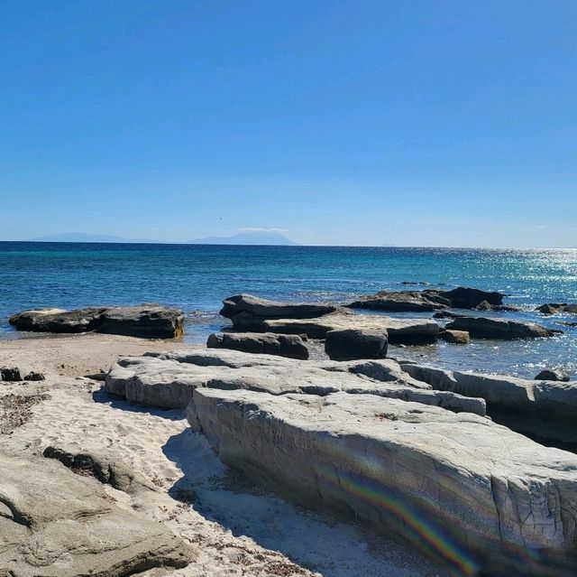 Hidden Paradise in Çeşme🇹🇷… Delikli Koy Will Steal Your Heart! 🌊☀️