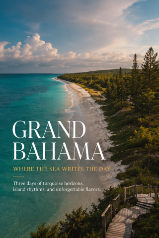 Grand Bahama: Where the Sea Writes the Day