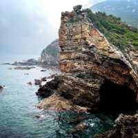 Amazing cliff in Dapeng, Shenzhen 