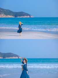 Hong Kong | The secret beach at Baisha is so beautiful 💙 Lazy hiking route attached