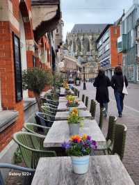 The rich medieval city of Utrecht in the Netherlands.