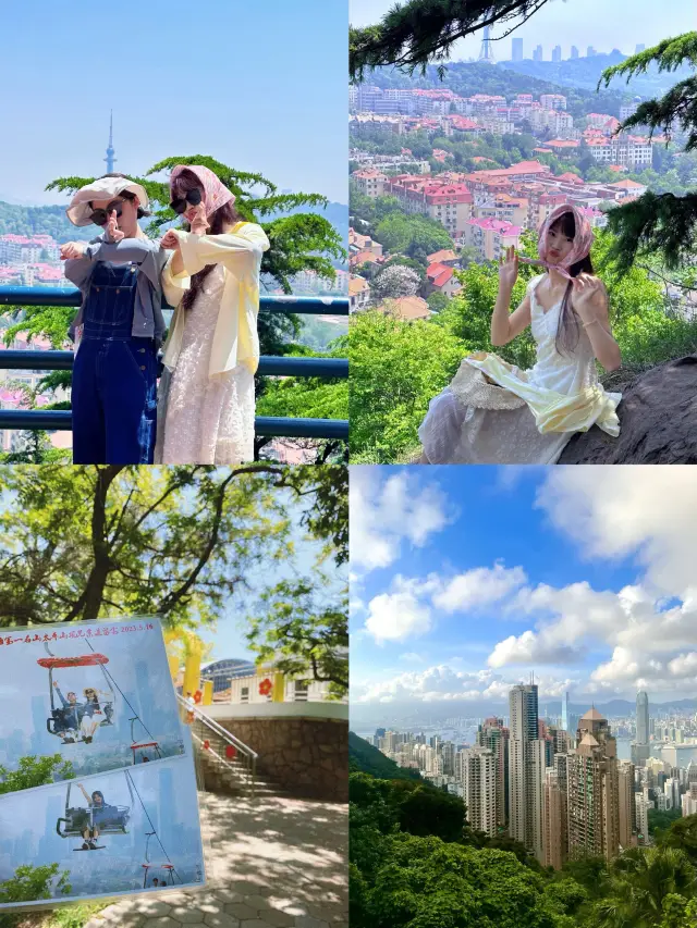 青島超愛的一張~太平山索道氛圍感拍巨美