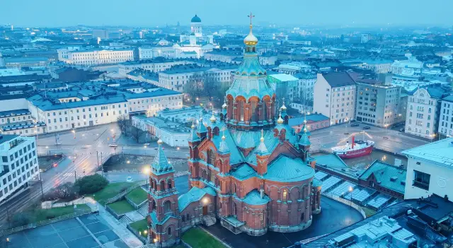 Helsinki may be small, but it's a place where cold and warmth coexist