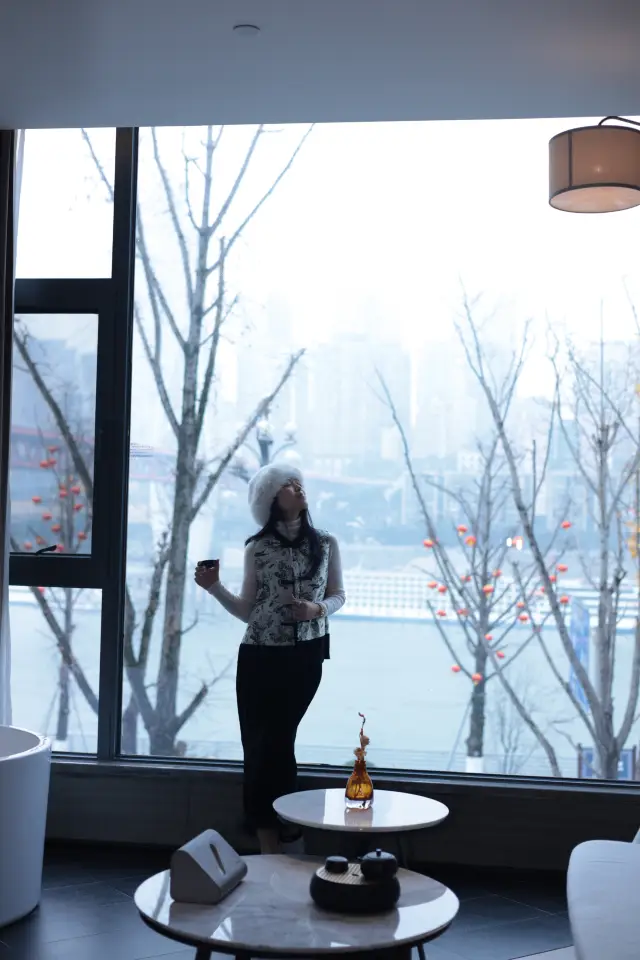 Chongqing must check-in!! The design with great aesthetics and beautiful river view